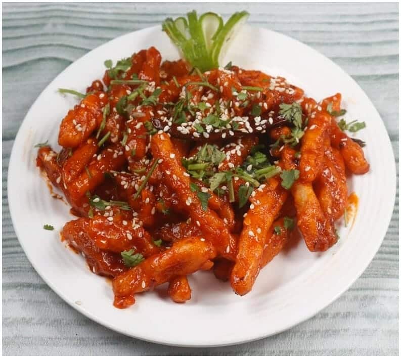 Honey Chilli Potato Half